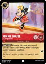 126/204 Minnie Mouse - Dazzling Dancer Lorcana Shimmering Skies Uncommon