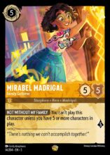 014/204 Mirabel Madrigal - Family Gatherer Lorcana Shimmering Skies Legendary