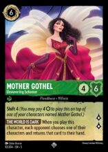 092/204 Mother Gothel - Unwavering Schemer Lorcana Shimmering Skies Super Rare