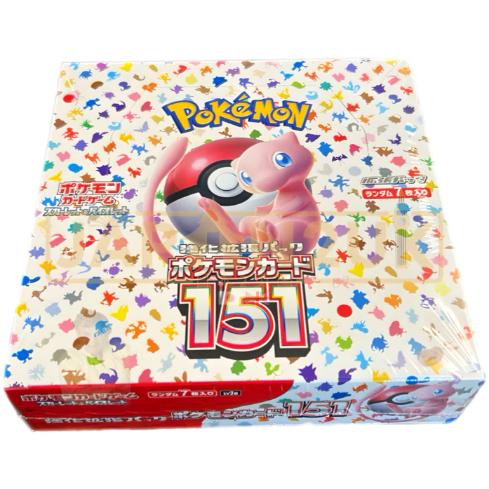 Pokemon 151 sv2a Japanese Booster Box