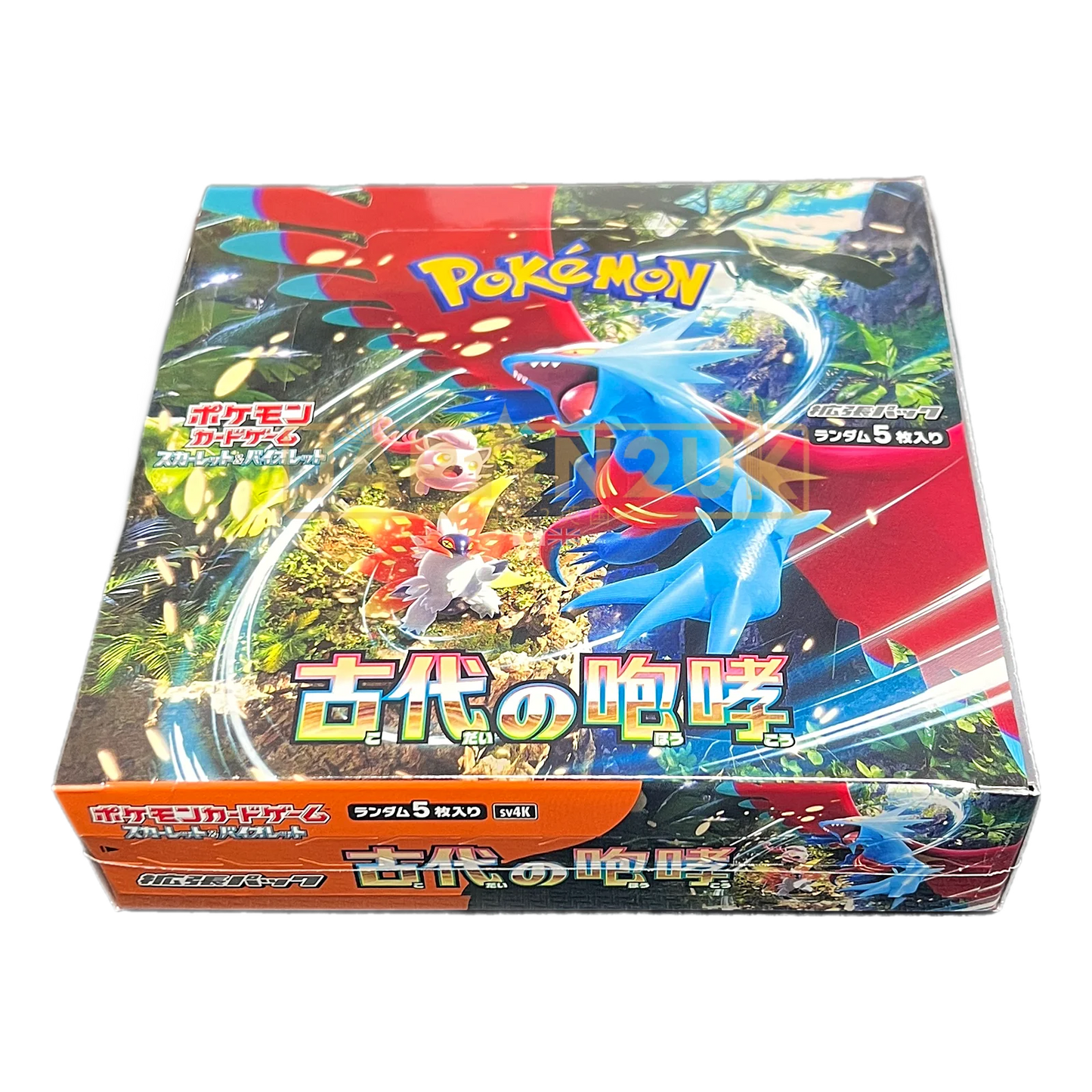 Pokemon Ancient Roar sv4K Japanese Booster Box