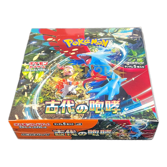 Pokemon Ancient Roar sv4K Japanese Booster Box