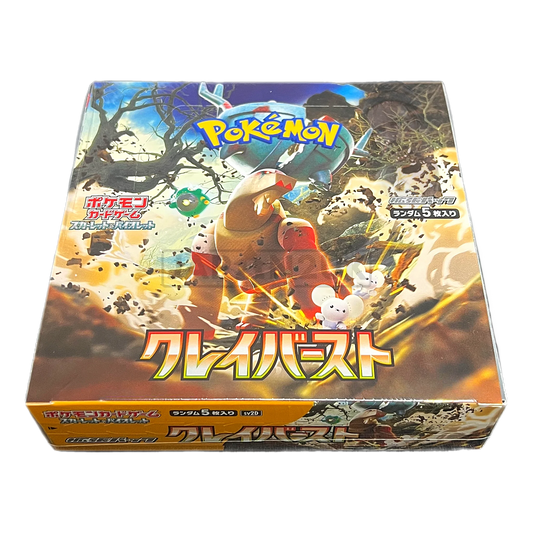 Pokemon Clay Burst sv2D Japanese Booster Box