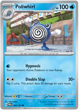 042/167  Poliwhirl  Twilight Masquerade  Common