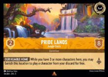 034/204 Pride Lands - Jungle Oasis Lorcana Shimmering Skies Rare