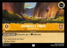 033/204 Rapunzel's Tower - Secluded Prison  Lorcana Shimmering Skies Uncommon