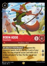 118/204 Robin Hood – Sharpshooter Lorcana Shimmering Skies Legendary