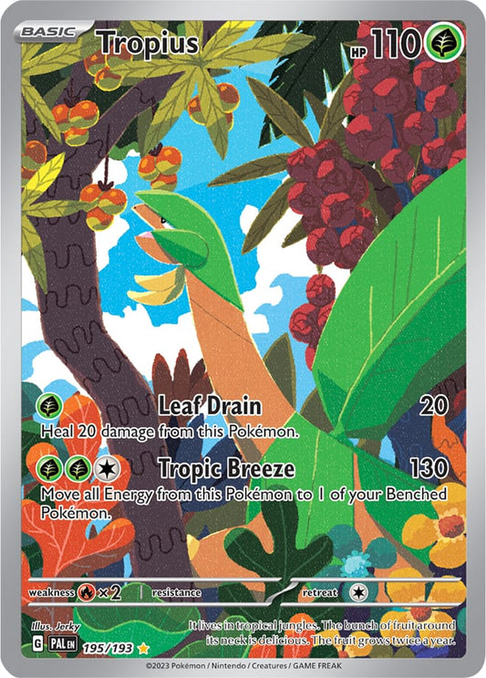 Tropius - 195/193 Illustration Rare