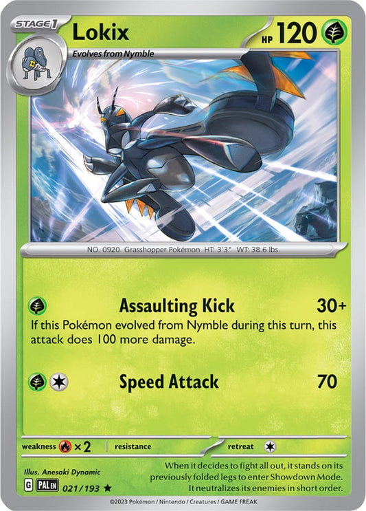 Lokix 021/193 Rare Holo