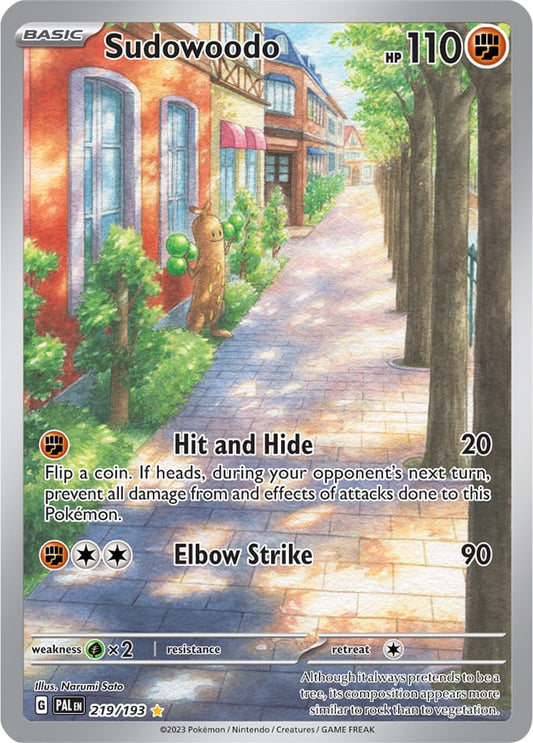 Sudowoodo - 219/193 Illustration Rare