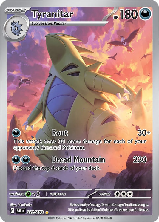 Tyranitar - 222/193 Illustration Rare