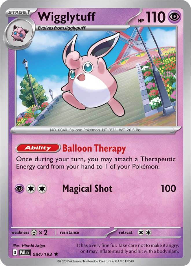 Wigglytuff 084/193 Rare Reverse Holo