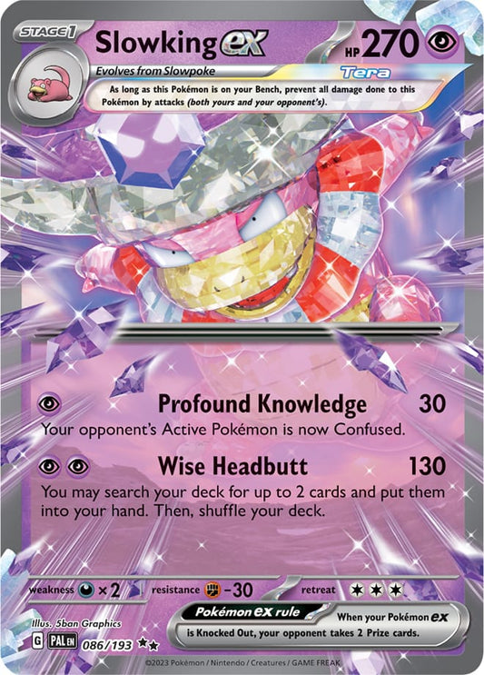 Slowking ex - 086/193 Double Rare / Half Art