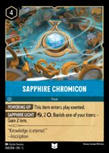 168/204 Sapphire Chromicon Lorcana Shimmering Skies Uncommon