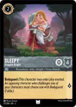 177/204 Sleepy - Sluggish Knight Lorcana Shimmering Skies Uncommon