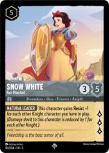 183/204 Snow White - Fair-Hearted  Lorcana Shimmering Skies Super Rare