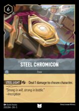 202/204 Steel Chromicon Lorcana Shimmering Skies Uncommon