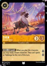 023/204 Sven - Reindeer Steed Lorcana Shimmering Skies Uncommon