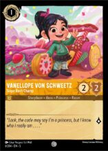 006/204 Vanellope von Schweetz - Sugar Rush Champ Lorcana Shimmering Skies Common