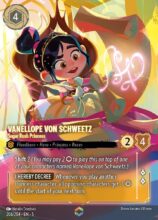 206/204 Vanellope von Schweetz - Sugar Rush Princess Lorcana Shimmering Skies Enchanted