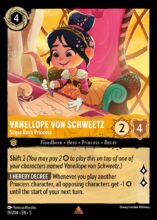 019/204 Vanellope von Schweetz - Sugar Rush Princess Lorcana Shimmering Skies Rare