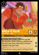 021/204 Wreck-It Ralph - Admiral Underpants Lorcana Shimmering Skies Rare