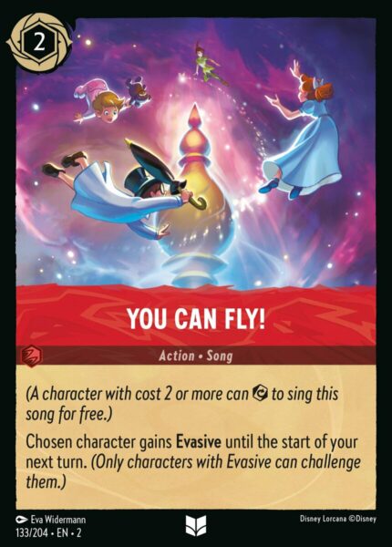 133/204 You Can Fly! Disney Lorcana Rise of the Floodborn Uncommon