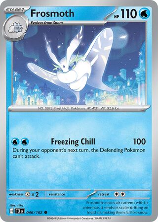 046/162 Frosmoth  Pokemon Temporal Forces  Common