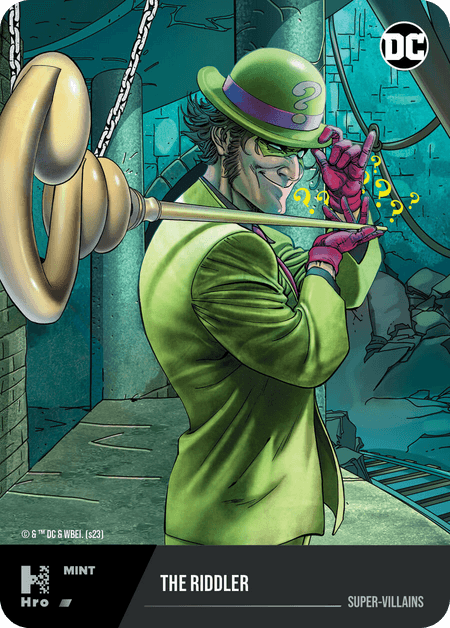 A1 - A92051 DC UNLOCK THE MULTIVERSE - CHAPTER 3 SUPER-VILLAINS The Riddler Common 2