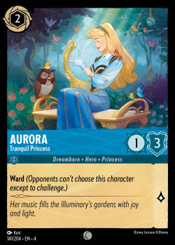 141/204 Aurora - Tranquil Princess Disney Lorcana Ursula’s Return Common