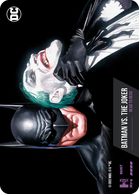 A1 - A25328 DC UNLOCK THE MULTIVERSE - CHAPTER 1 HEAD-TO-HEADS Batman VS The Joker 1 Epic