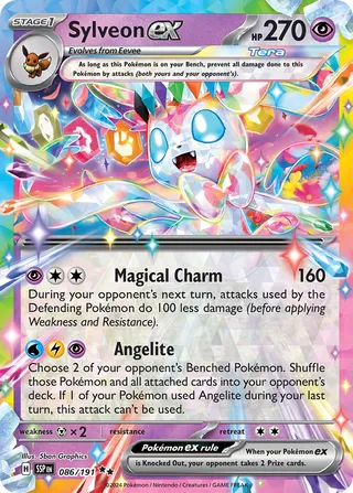 086/191 Surging Sparks Sylveon ex Double Rare