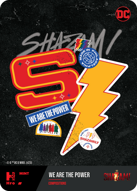 A1- A188535 CHAPTER 3 - 'SHAZAM! FURY OF THE GODS' LIMITED EDITION  We are the power Common