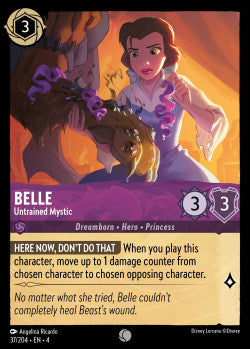 037/204 Belle - Untrained Mystic Disney Lorcana Ursula’s Return Common