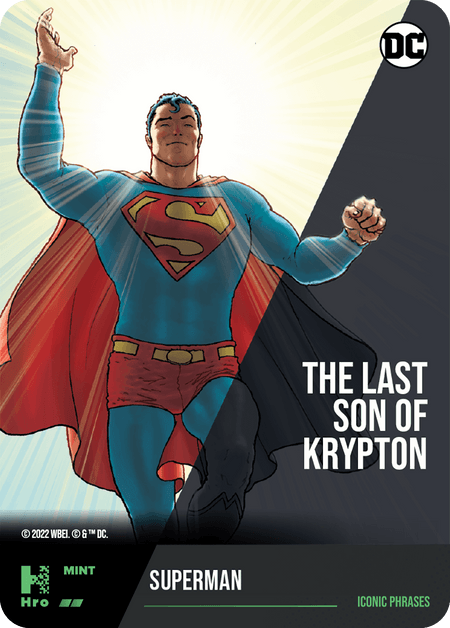 A1 - A46680DC UNLOCK THE MULTIVERSE - CHAPTER 1 "The Last  Son of Krypton" - Superman Uncommon