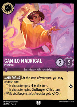 040/204 Camilo Madrigal - Prankster Disney Lorcana Ursula’s Return Uncommon