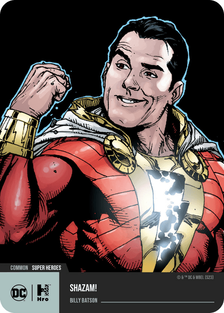 A1 - A62166 DC UNLOCK THE MULTIVERSE - CHAPTER 4 SUPER HEROES Shazam! Common 1