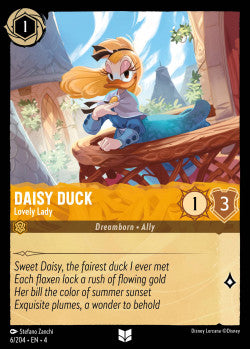 006/204 Daisy Duck - Lovely Lady Disney Lorcana Ursula’s Return Uncommon