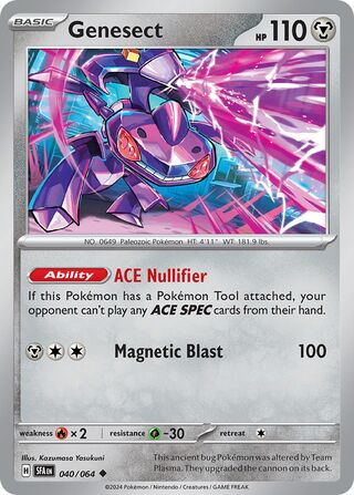 040/064 Shrouded Fable Genesect Uncommon