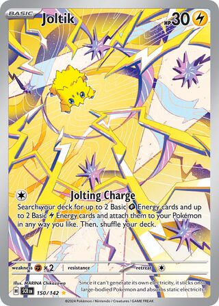 150/142 SCR Stellar Crown Joltik Illustration Rare