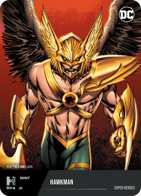 SUPER HEROES HRO Chapter 3 Shazam Common Hawkman