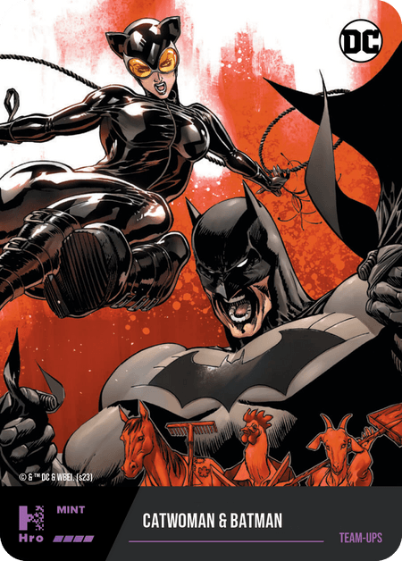 TEAM-UPS HRO Chapter 3 Shazam Holographic Finish Epic Catwoman & Batman