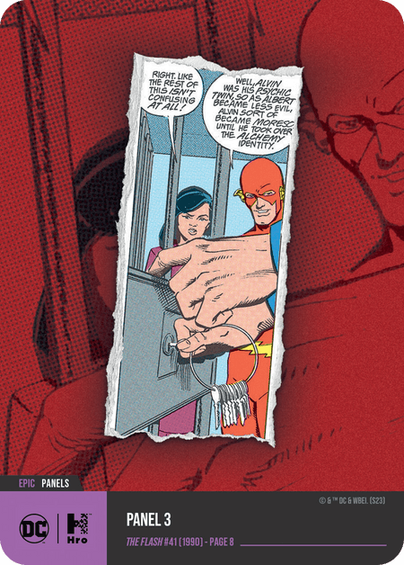 A1 - A34937 DC UNLOCK THE MULTIVERSE - CHAPTER 4 PANELS Panel 3 - Page 8 of The Flash #41 (1990) Epic 1