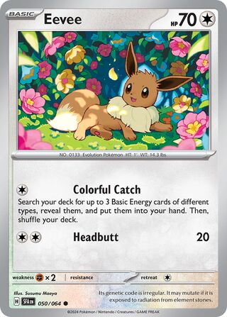 050/064 Shrouded Fable Eevee Common