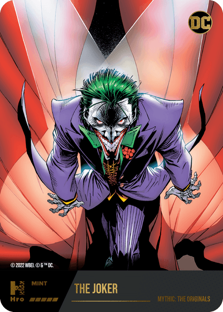 A1 - A1000 DC UNLOCK THE MULTIVERSE - CHAPTER 1 THE ORIGINALS The Joker Mythic