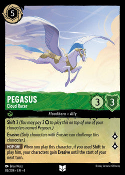 083/204 Pegasus - Cloud Racer Disney Lorcana Ursula’s Return Uncommon