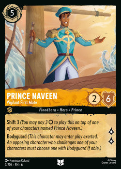 9/204 Prince Naveen - Vigilant First Mate Uncommon