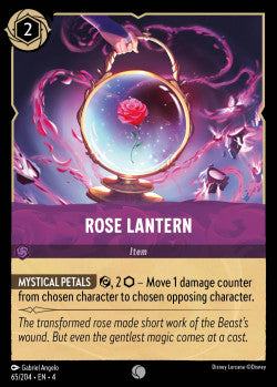 065/204 Rose Lantern Disney Lorcana Ursula’s Return Common