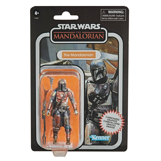 STAR WARS THE VINTAGE CARBON COLLECTION EXCLUSIVE ACTION FIGURE - THE MANDALORIAN