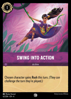 062/204 Swing Into Action Disney Lorcana Ursula’s Return Common